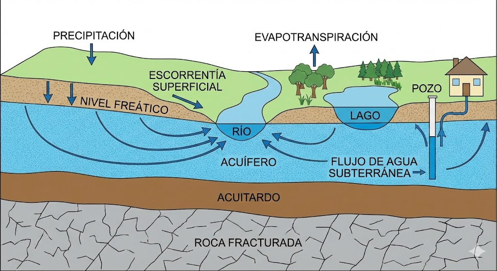 4. Elaboración De Modelo Hidrogeológico Conceptual estudios hidrogeológicos hidrológicos y ambiental