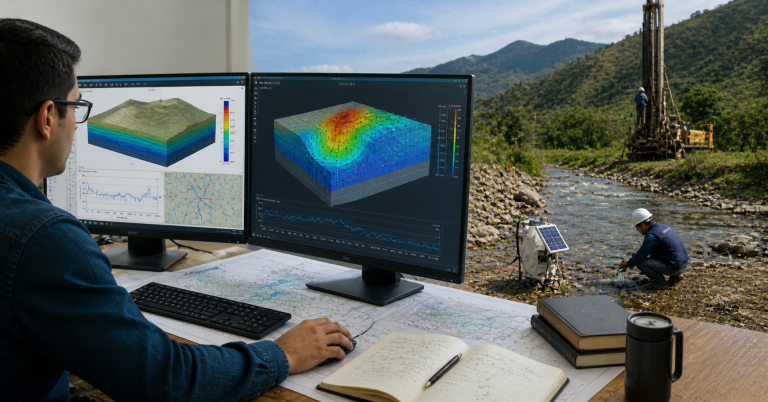 Modelación De Aguas Subterráneas E Hidrológica En Colombia estudios hidrogeológicos hidrológicos y ambiental