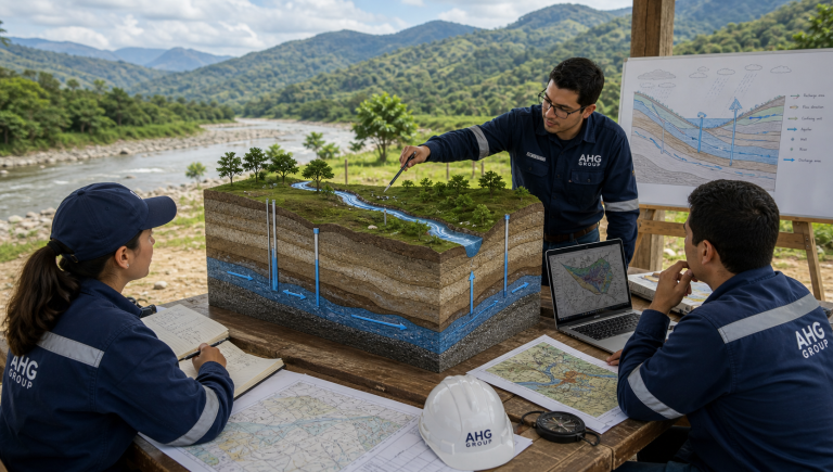 Modelo Hidrogeológico Conceptual Colombia estudios hidrogeológicos hidrológicos y ambiental
